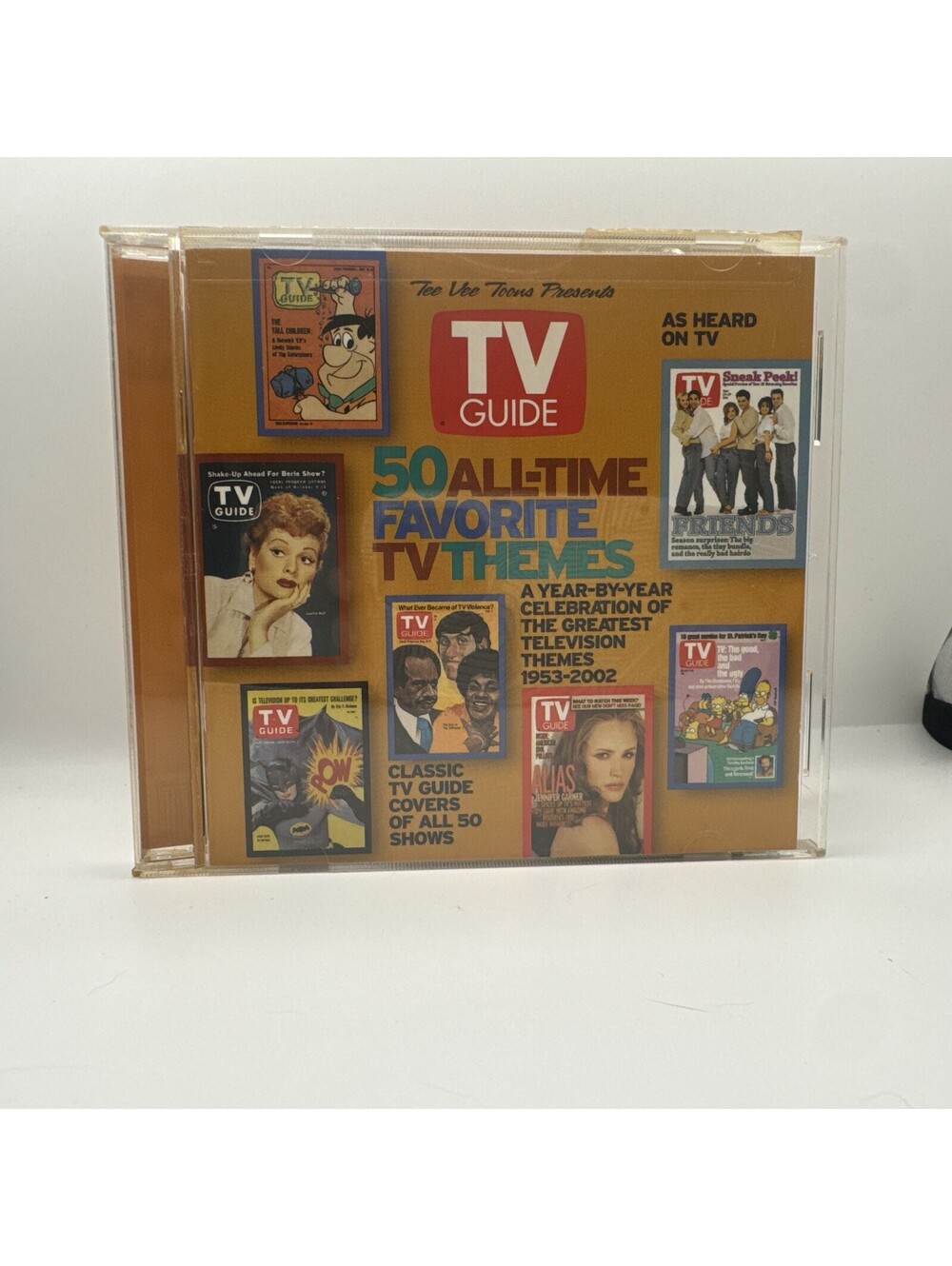 TV Guide: 50 All-Time Favorite TV Themes by Various (CD, 2002)